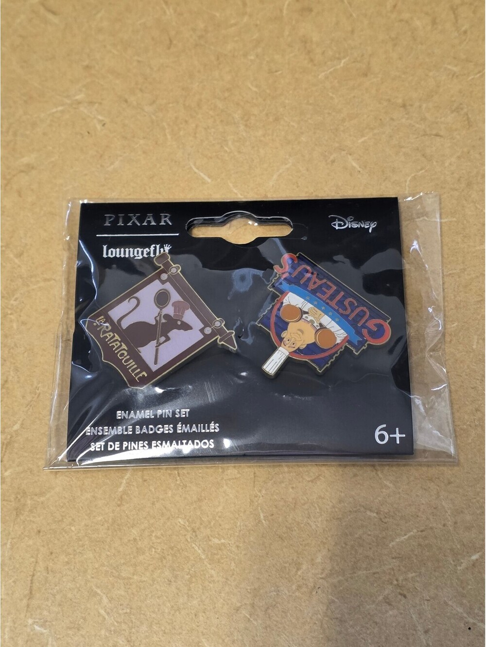 Loungefly Pixar Ratatouille Gusteau Restaurant Signs Disney Pin Set